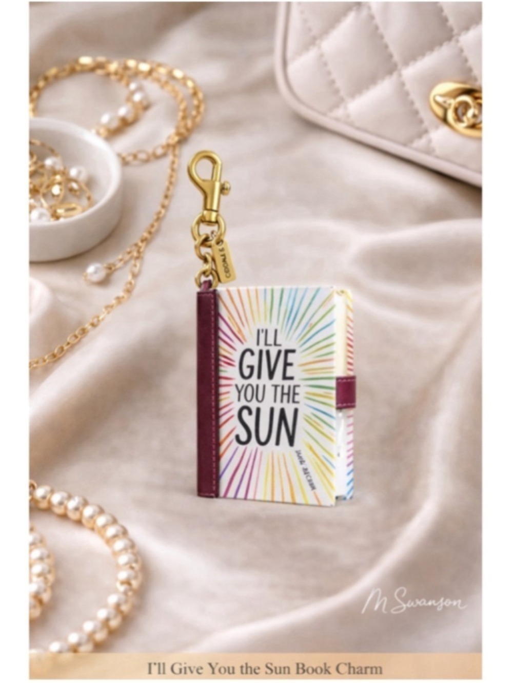 NEW Coach Book Charm I’ll Give You the Sun by Jandy Nelson NWT